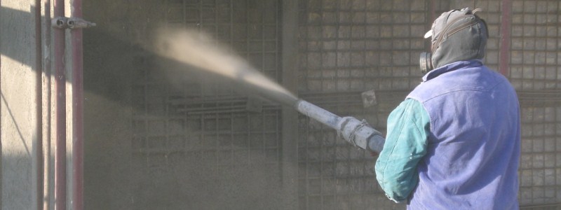 Gunite | Εκτοξευομενο Σκυροδεμα υψηλής αντοχής για την ενίσχυση, επισκευη κτιριων που χρησιμοποιείται σε υποστηλώματα, δοκούς, πλάκες, θεμέλια, τοιχία, φέρουσες τοιχοποιίες, λιθοδομές αλλά και σε βράχο, χώμα, εκσκαφές.